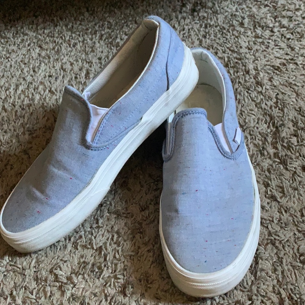 Light blue Slip-on Vans
